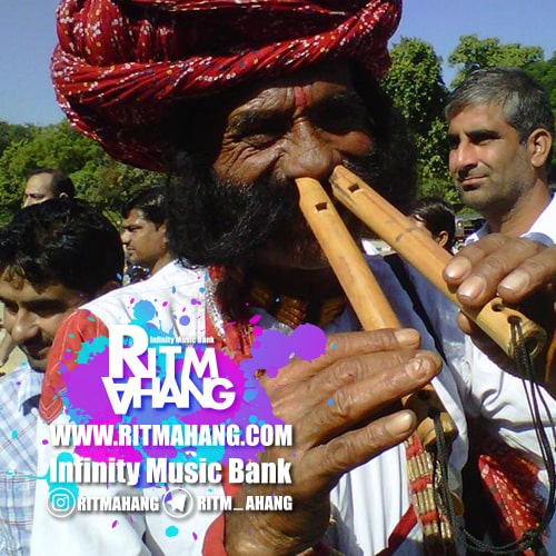 ساز عجیب - فلوت بینی (Nose Flute)